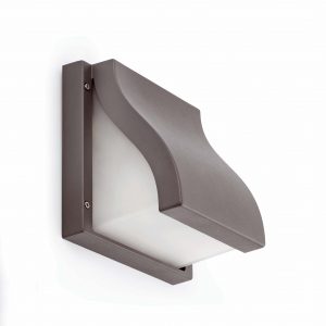 SUMA-G DARK GRIJS MUUR LAMP 2 X E27 15W