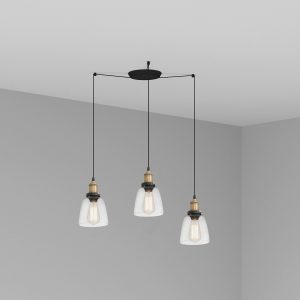 LIZ-2 OLD GOUD PENDANT LAMP E27 60W 3L