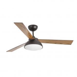 RODAS Ø1320mm BROWN 3 BLADES 20W LED