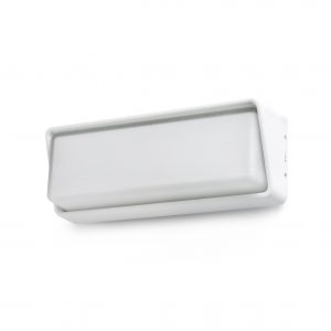 HALF LED WIT MUUR LAMP SMD LED 13W 3000K