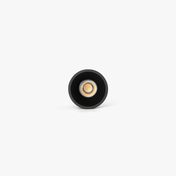 TULIPA Black recessed downlight 10W 55°