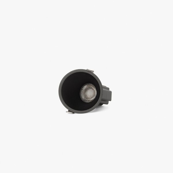 TULIPA Black recessed downlight