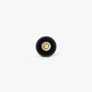 TULIPA Black recessed downlight 10W 55°