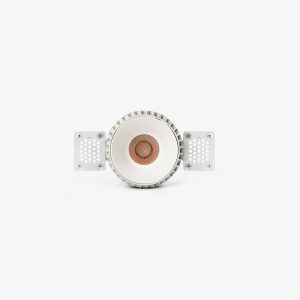 TULIPA White recessed trimless downlight