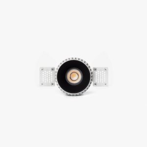 TULIPA Black recessed trimless downlight