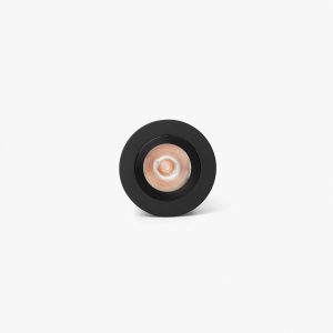 UNO black/black recessed downlight 8W