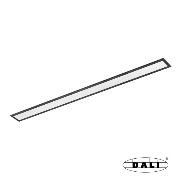 VIA PRISM. Y DALI ZWART INBOUW 112CM 52W 4000K - Afbeelding 2