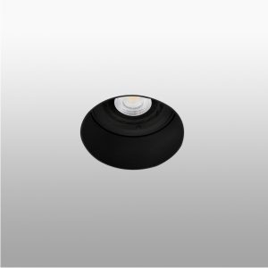 FRIS ZWART DOWNLIGHT WITHOUT FRAME
