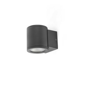 TOND 1L Dark grey wall lamp 2700K