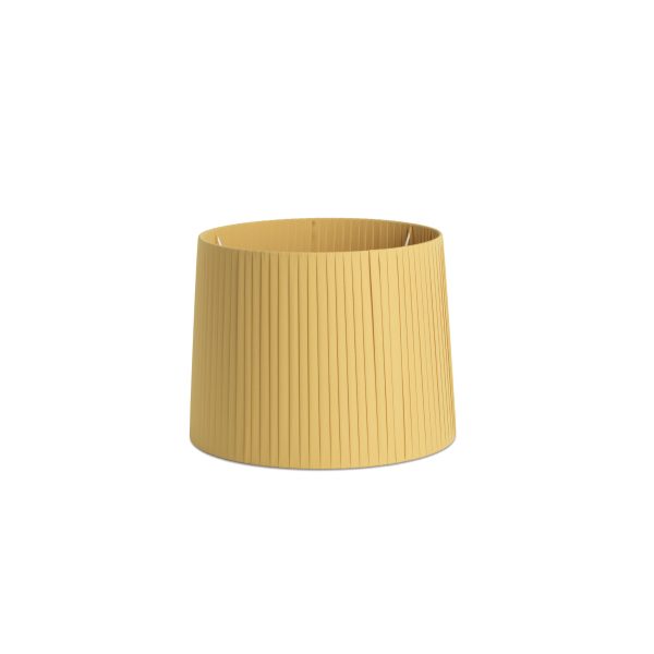 RIBBONED SHADE E27 ø400*300*ø360 YELLOW - Afbeelding 2