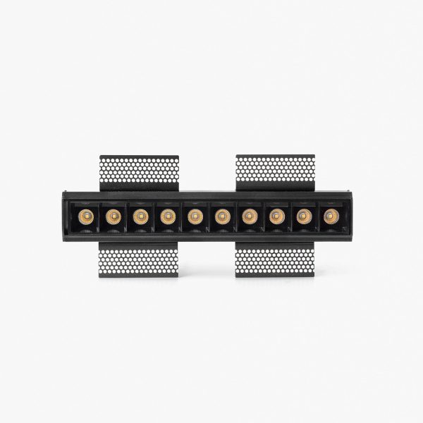 TROOP recessed black 10x2W 36° trimless - Afbeelding 2