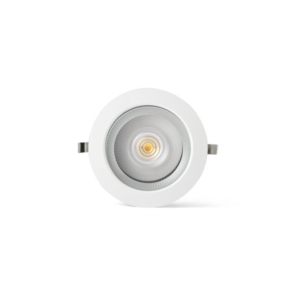 KOBO white downlight 25W 4000K CRI90 UGR<19 60° IP65 Casambi