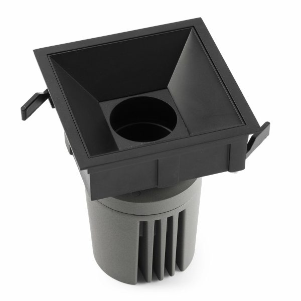 DEEP78 C ZWART 15° 2700K HONEYCOMB - Afbeelding 3